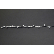 String Lite®QF+, 105 LEDww, 15 flash LEDww, 12m,weißes Kabel, 220-240V, 10,5W