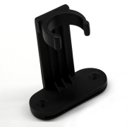 Mounting Clip für E14 String Lite, 019-313, sw,Type 1 - gerade, 20pcs / Blister
