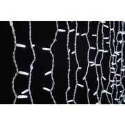 Drape Lite®QF+, 260 LEDwh, 40 flash LEDwh,2m x 1,5m, weißes Kabel, 220-240V, 35W