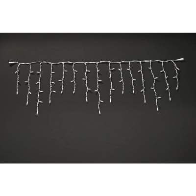 MK-Illumination Ice Lite®QF+, 102 LEDwh, 12 flash LEDwh,3m x 0,5m, weißes Kabel, 220-240V, 7W