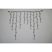 Ice Lite®QF+,150 LEDww,24 flash LEDwh,3m x 0,9m, schwarzes Kabel, 220-240V, 10,5W