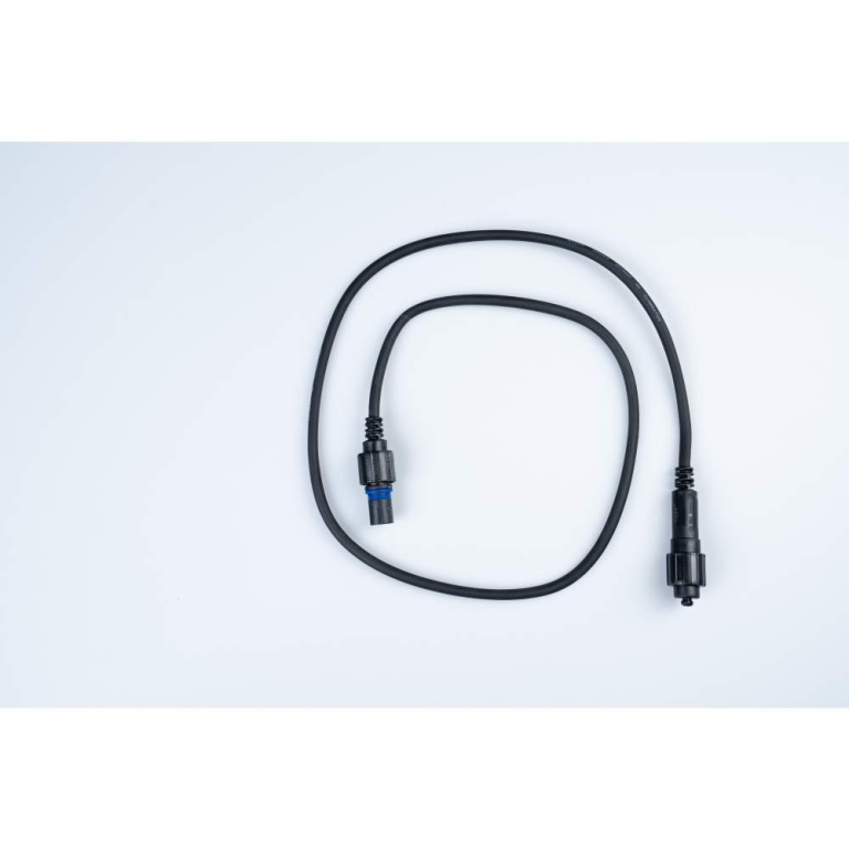 MK-Illumination QUICK FIX®QF+ Verlängerungskabel 1m,schwarzes Kabel, 220-240V