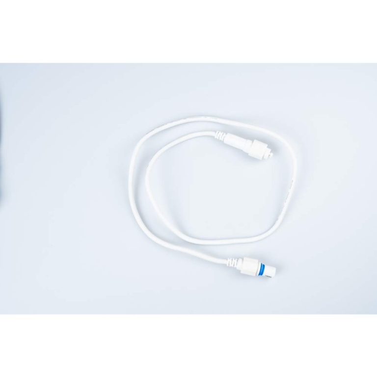 MK-Illumination QUICK FIX®QF+ Verlängerungskabel 1m,weißes Kabel, 220-240V