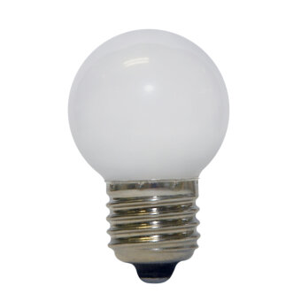 Deco Golf Ball E27, warm weiße LEDs
matte Kappe, 7 LEDs, 220-240V, 0,7W