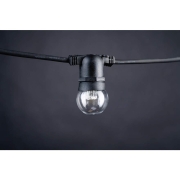 Deco Golf Ball E27, weiße LEDs
klare Kappe, 7 LEDs, 220-240V, 0,7W