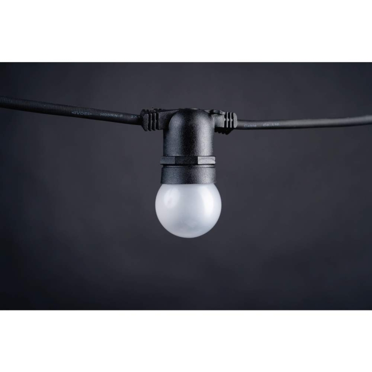 MK-Illumination Deco Golf Ball E27, weiße LEDs
matte Kappe, 7 LED's, 220-240V, 0,7W
