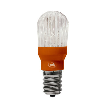 Prisma Bulb E14, 5 amber LEDs,12V, 0,5W