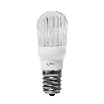 Prisma Bulb E14, 5 weiße flashing LEDs,12V, 0,5W