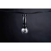 Deco Golf Ball E14, LEDww,klare Kappe, 8 LEDs, 0,5W, 12V