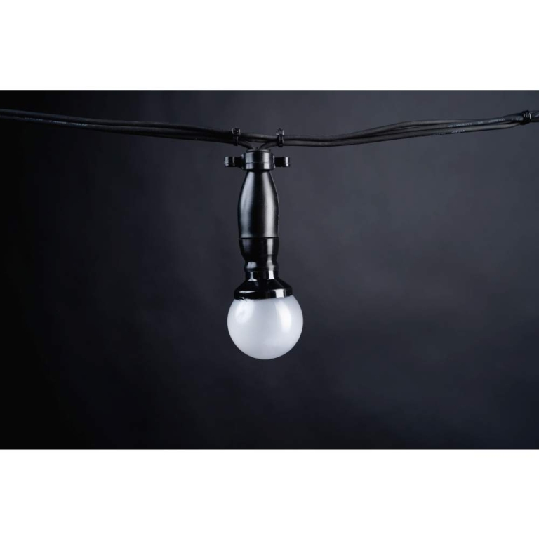 MK-Illumination LED Deco Golf Ball E14, LEDww,matte Kappe, 8 LED's, 12V, 0,5W