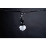 LED Deco Golf Ball E14, LEDww,matte Kappe, 8 LEDs, 12V, 0,5W
