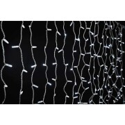 Drape Lite®QF+, 140 LEDwh, 2m x 1m,transparentes PVC Kabel, 36V, 5W