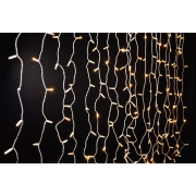 Drape Lite®QF+, 400 LEDww, 2m x 3m,transparentes PVC Kabel, 36V, 14,4W