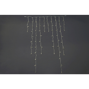 Giant Ice Lite®QF+, 216 LEDwh, 24 flash LEDwh,4m x 1,5m, transparentes PVC Kabel, 36V, 8,6W