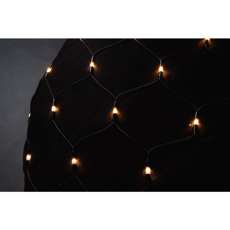 MK-Illumination Mesh Lite®, QF+, 96 LED warm weiß, 2m x 1m
schwarzes Gummikabel, 36V, 3,6W