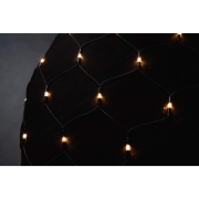 Mesh Lite®, QF+, 200 LED warm weiß, 4 x 2m
schwarzes Gummikabel, 36V, 7,2W