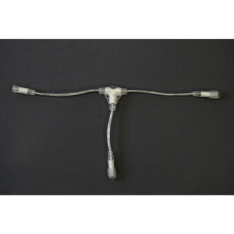 QUICK FIX® T-divider mit 2 Ausgängen
transparentes PVC Kabel, 220-240V