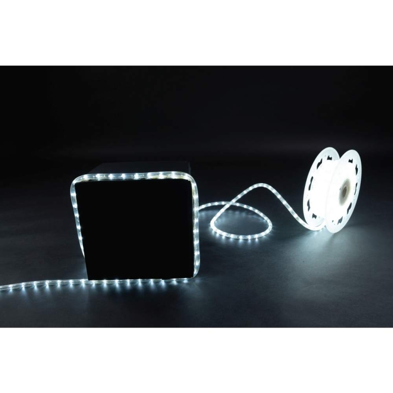 MK-Illumination Rope Light 30 QF+, 220-240V, 45m, LED wh
Ø 13 mm, 30 LED/1,0m, Cutting unit: 1,0m, 157,5W
