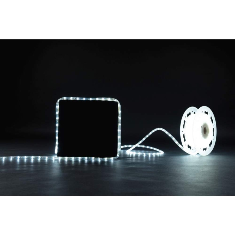 MK-Illumination Rope Light 30 QF+, 220-240V, 45m, LED wh
Ø 13 mm, 30 LED/1,0m, Cutting unit: 1,0m, 157,5W
