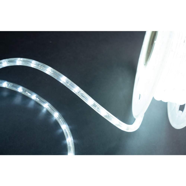 MK-Illumination Rope Light 30 QF+, 220-240V, 45m, LED wh
Ø 13 mm, 30 LED/1,0m, Cutting unit: 1,0m, 157,5W