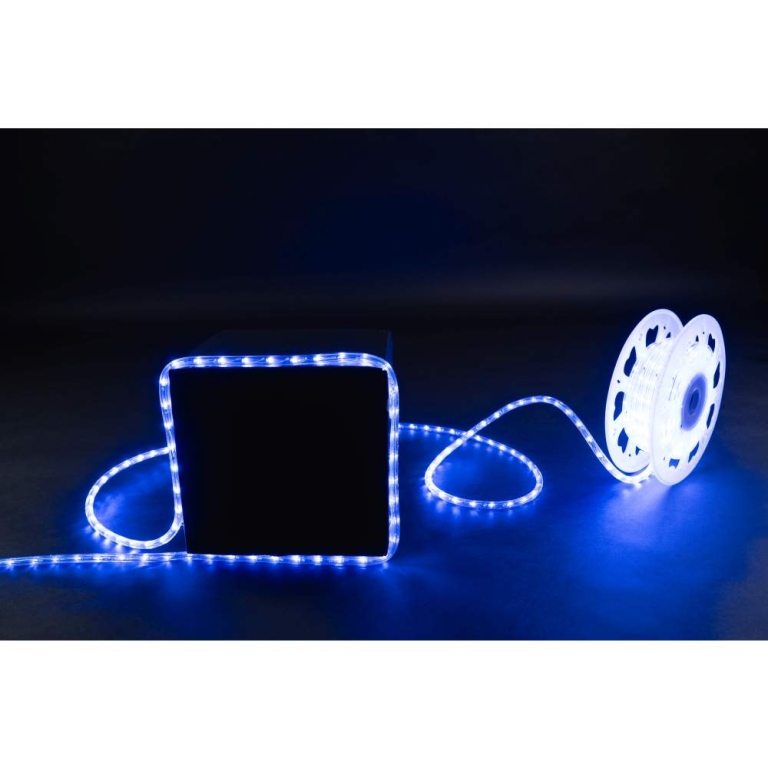 MK-Illumination Rope Light 30 QF+, 220-240V, 45m, LED blue
Ø 13 mm, 30 LED/1,0m, Cutting unit: 1,0m, 157,5W