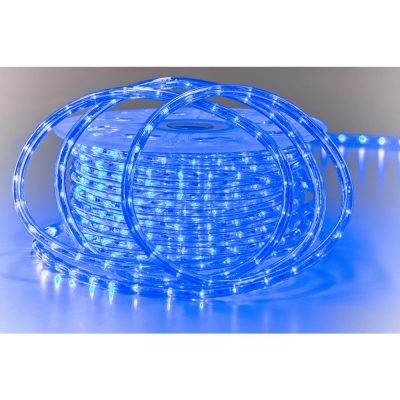 MK-Illumination Rope Light 30 QF+, 220-240V, 45m, LED blue
Ø 13 mm, 30 LED/1,0m, Cutting unit: 1,0m, 157,5W