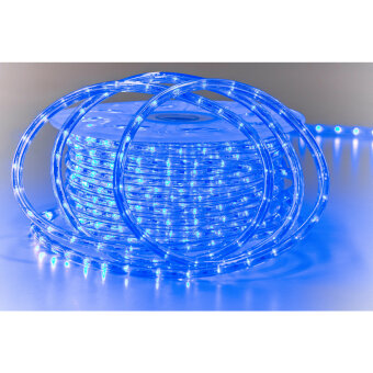 Rope Light 30 QF+, 220-240V, 45m, LED blue
Ø 13 mm, 30 LED/1,0m, Cutting unit: 1,0m, 157,5W