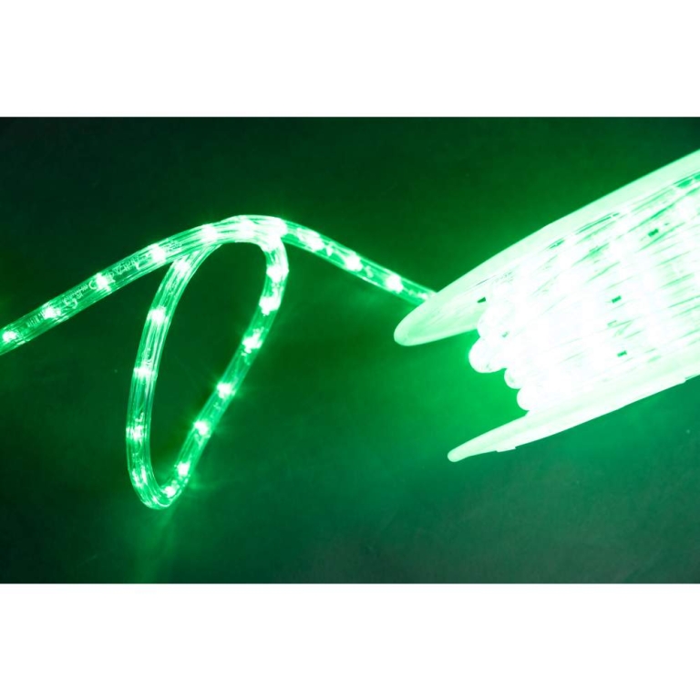 MK-Illumination Rope Light 30 QF+, 220-240V, 45m, LED green
Ø 13 mm, 30 LED/1,0m, Cutting unit: 1,0m, 157,5W