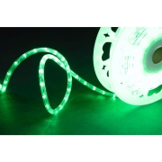 Rope Light 30 QF+, 220-240V, 45m, LED green
Ø 13 mm, 30 LED/1,0m, Cutting unit: 1,0m, 157,5W