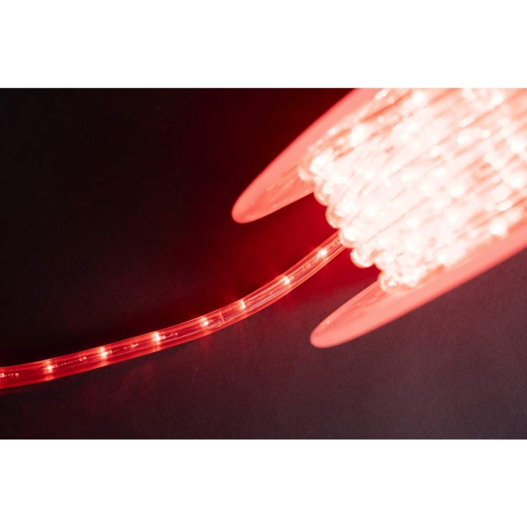 MK-Illumination Rope Light 30 QF+, 220-240V, 45m, LED red
Ø 13 mm, 30 LED/1,0m, Cutting unit: 1,0m, 157,5W