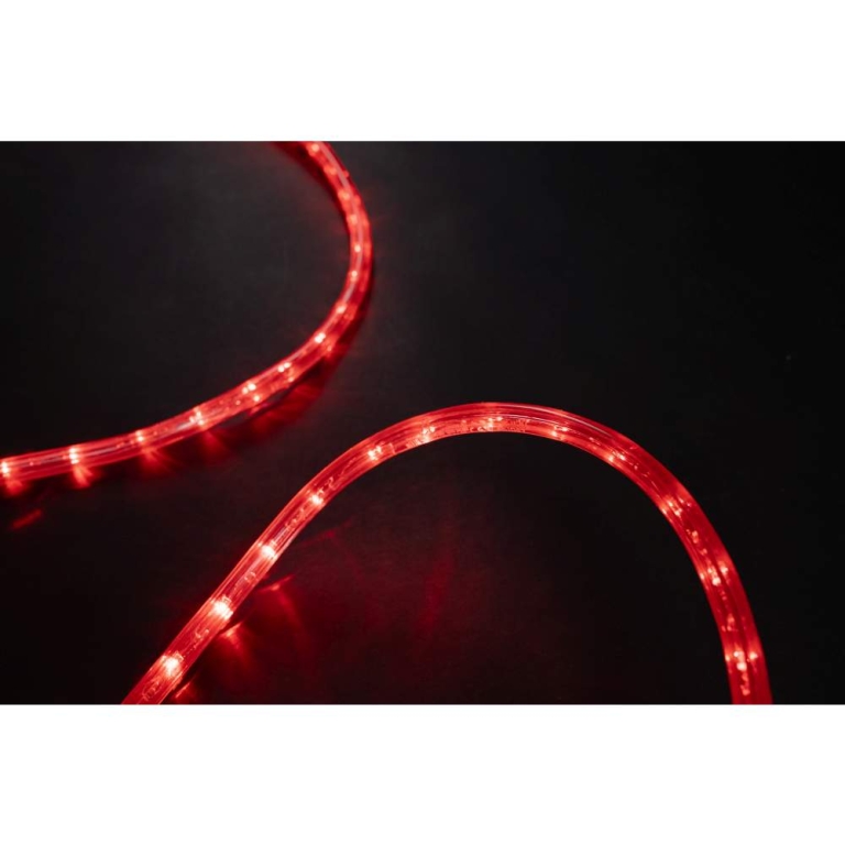 MK-Illumination Rope Light 30 QF+, 220-240V, 45m, LED red
Ø 13 mm, 30 LED/1,0m, Cutting unit: 1,0m, 157,5W