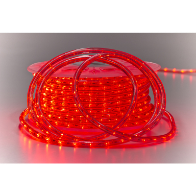 MK-Illumination Rope Light 30 QF+, 220-240V, 45m, LED red
Ø 13 mm, 30 LED/1,0m, Cutting unit: 1,0m, 157,5W