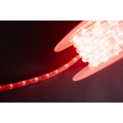 Rope Light 30 QF+, 220-240V, 45m, LED red
Ø 13 mm, 30 LED/1,0m, Cutting unit: 1,0m, 157,5W