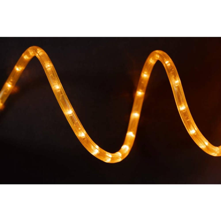 MK-Illumination Rope Light 30 QF+, 220-240V, 45m, LED amber
Ø 13 mm, 30 LED/1,0m, Cutting unit: 1,0m, 157,5W
