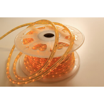 MK-Illumination Rope Light 30/36V QF+, 20m, LED amber
Ø 13 mm, 10 LED/0,33m, Cutting unit: 0,33m, 30W
