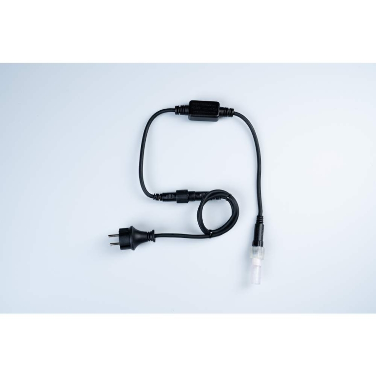 MK-Illumination Rope Light QF+ Main Connector Set EU 1,0m
with AC/DC rectifier, end cap, feed element
