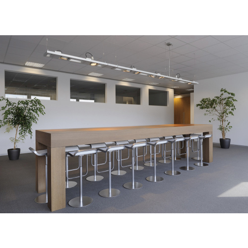 AIXLIGHT PENDANT SYSTEM BASISRAHMEN 2, silbergrau, 160cm
