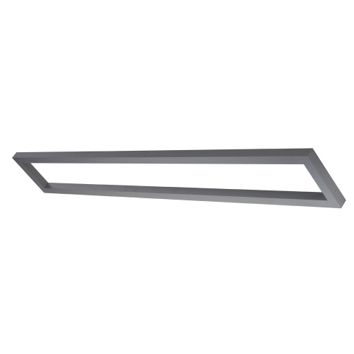 AIXLIGHT PENDANT SYSTEM BASISRAHMEN 2, silbergrau, 160cm