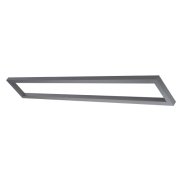 AIXLIGHT PENDANT SYSTEM BASISRAHMEN 2, silbergrau, 160cm