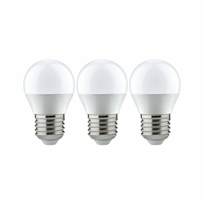 Paulmann 3er-Pack LED Tropfen 3,5W E27 230V