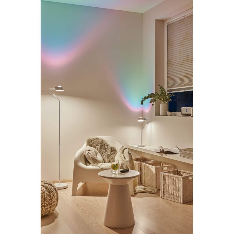 Paulmann LED Stehleuchte Ramos 11W Weiß matt/Chrom