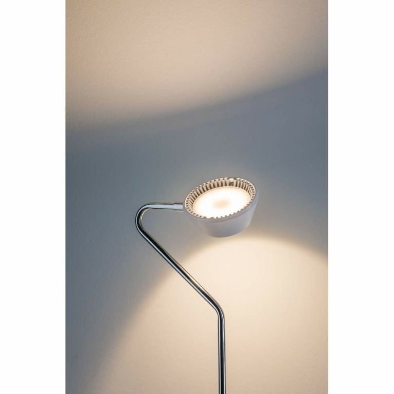 Paulmann LED Stehleuchte Ramos 11W Weiß matt/Chrom