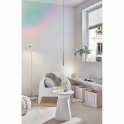 LED Stehleuchte Ramos 11W Weiß matt/Chrom