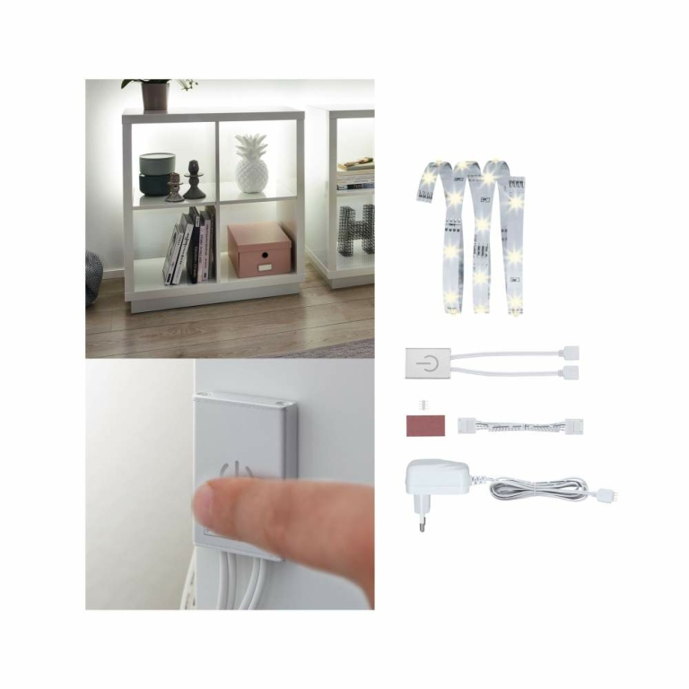 Paulmann YourLED ECO Stripe Comfort Set 1 m Touch Switch