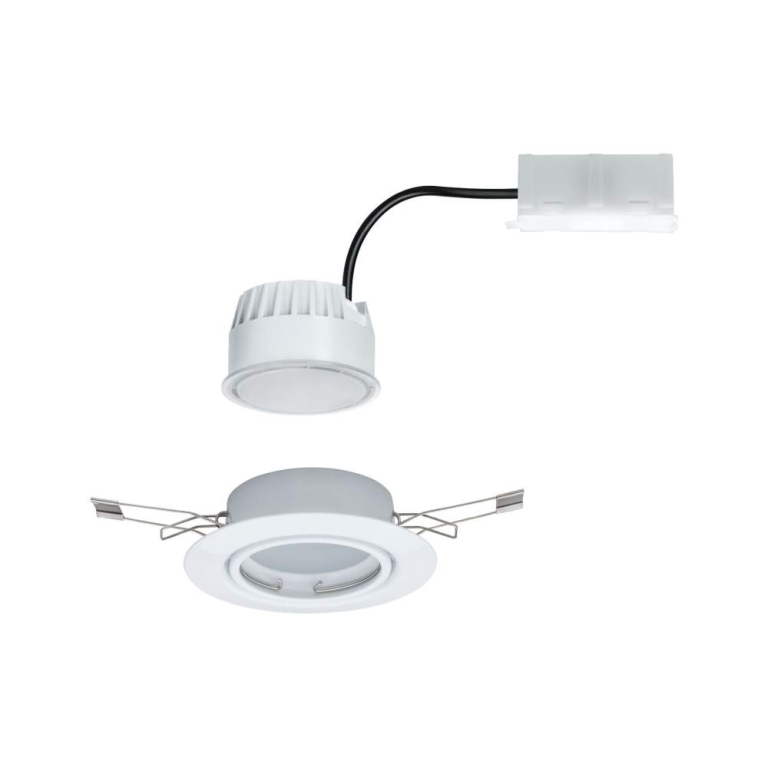 Paulmann Einbauleuchte LED Base rund 1x5W  Weiß matt