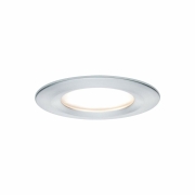 LED Einbauleuchte Nova Coin Basisset 3er Set rund 6W IP44 Alu gedreht 2700K 230V