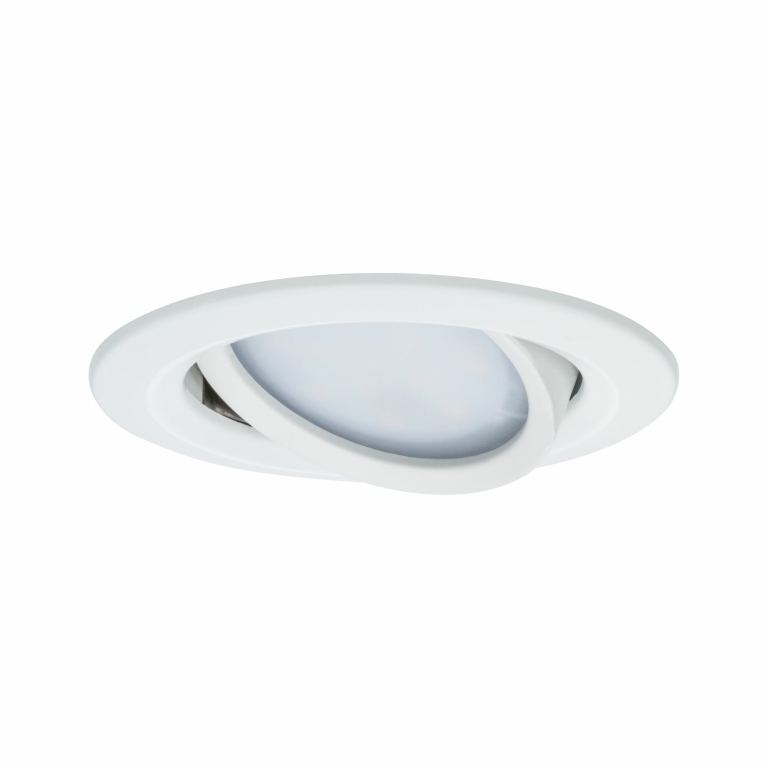 Paulmann LED Einbauleuchte Nova Coin 3er Set rund 6W IP23 Weiß (matt) schwenkbar dimmbar 3-step-dim 2700K 230V