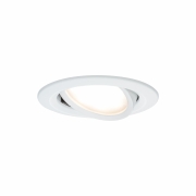 LED Einbauleuchte Nova Coin 3er Set rund 6W IP23 Weiß (matt) schwenkbar dimmbar 3-step-dim 2700K 230V