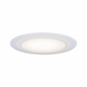 Premium LED Einbauleuchte Suon 3er-Set rund IP44 dimmbar Satin/Weiß 5W 450lm 230V