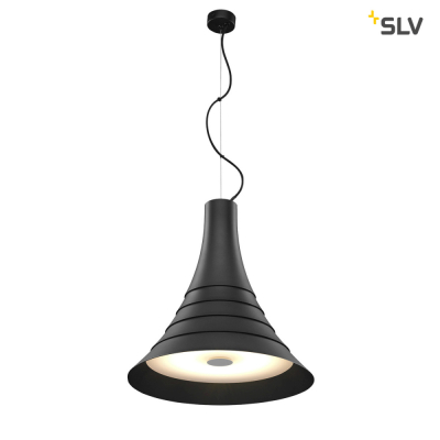 SLV BATO 45 PD, LED Indoor Pendelleuchte, schwarz, LED, 2700K